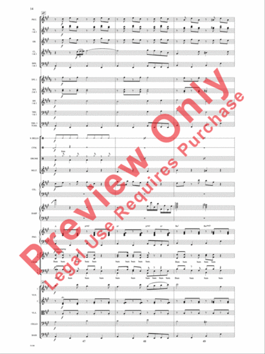 Theme from Elf Theme from Elf Choir scores gallery preview page 15