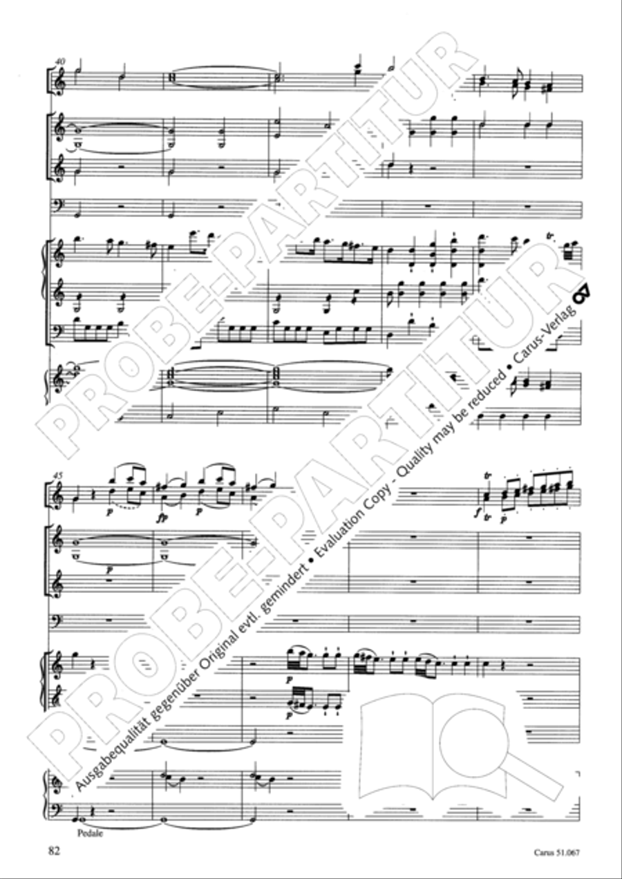 Church Sonatas Collection / Songbook scores gallery preview page 83