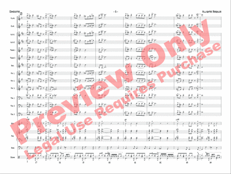 Alligator Boogaloo Jazz Ensemble scores gallery preview page 11