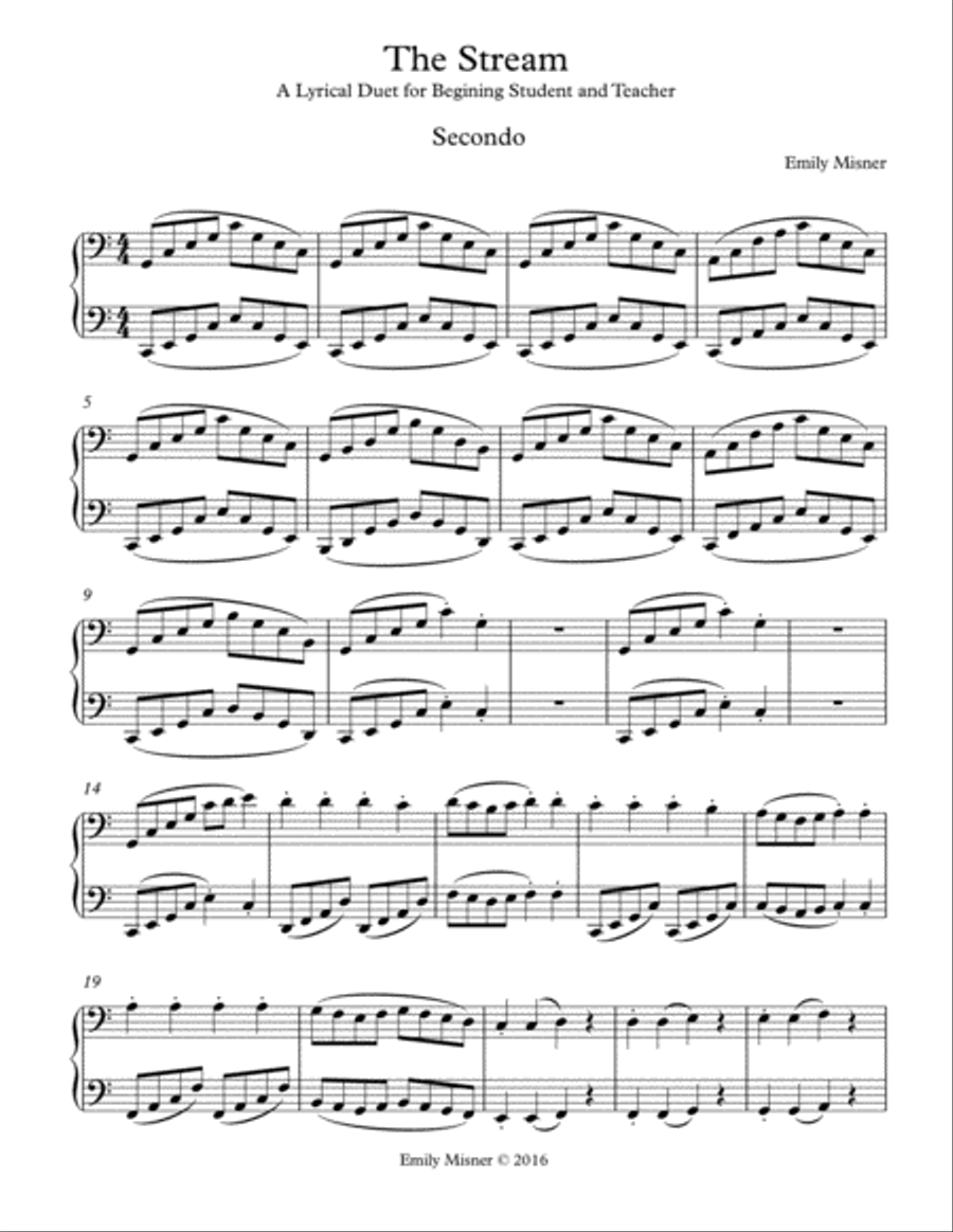 The Stream The Stream Piano Method scores gallery preview page 1