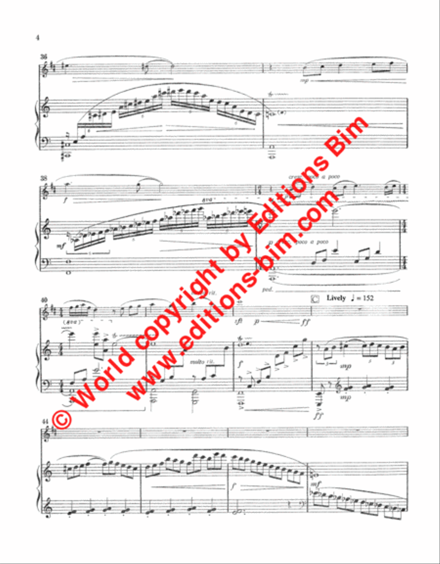 Caprice Trumpet Solo scores gallery preview page 5