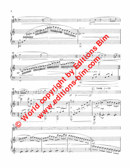 Caprice by Joseph Turrin Trumpet Solo - Sheet Music