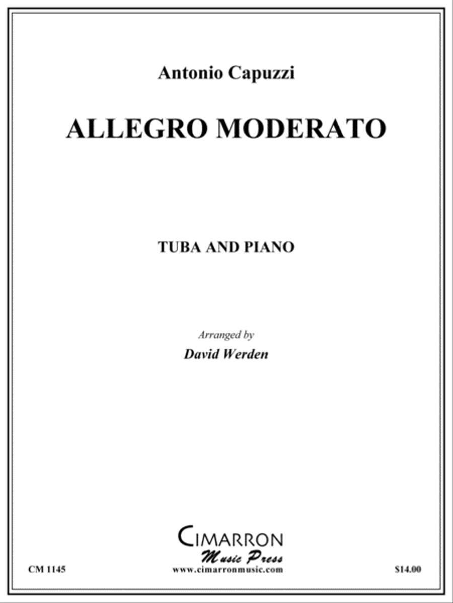 Allegro Moderato Tuba scores gallery preview page 1