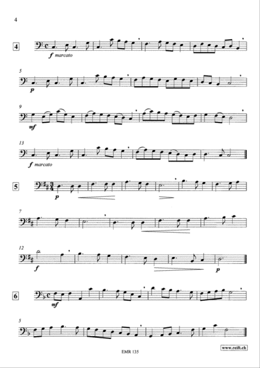 Technical & Melodic Studies Vol. 2 Trombone scores gallery preview page 4