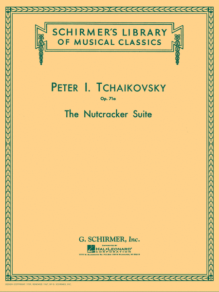 Peter Ilyich Tchaikovsky: The Nutcracker Suite, Op. 71a - One Piano/Four Hands