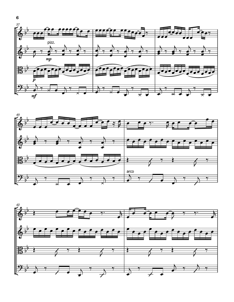 Step String Quartet scores gallery preview page 6