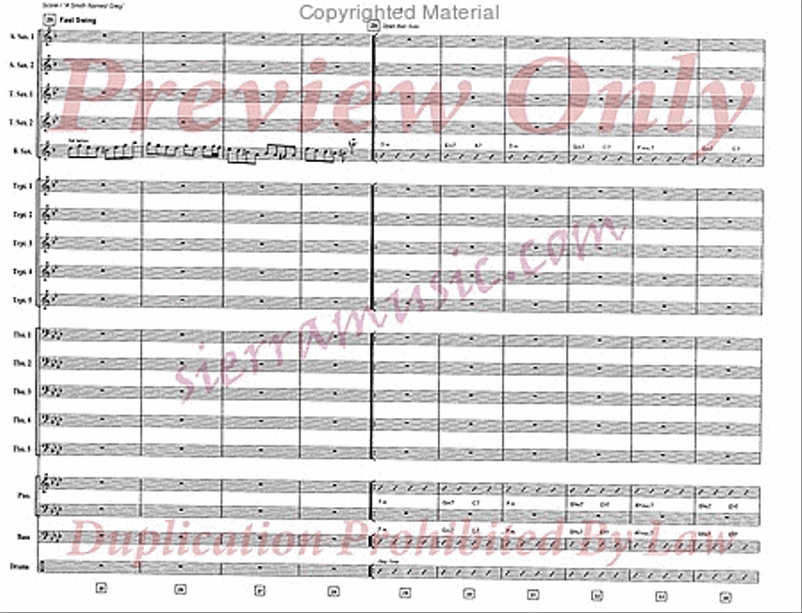A Smith Named Greg Jazz Ensemble scores gallery preview page 5
