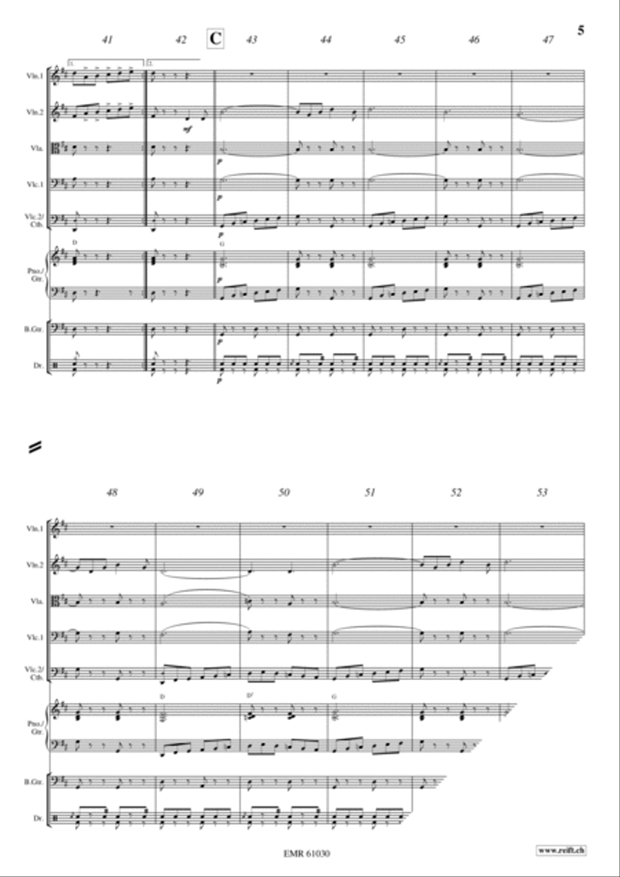 Semper Fidelis String Orchestra scores gallery preview page 5