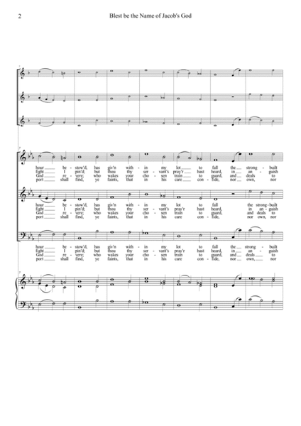 Blest be the name - Haydn - Choir with opt. Organ and Woodwinds