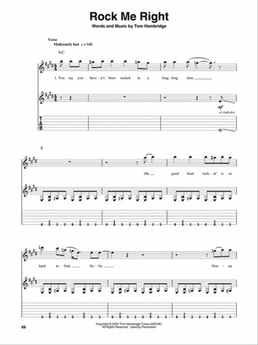 Modern Blues Electric Guitar scores gallery preview page 6