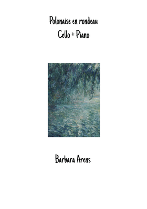 Book cover for Polonaise en rondeau for Cello + Piano