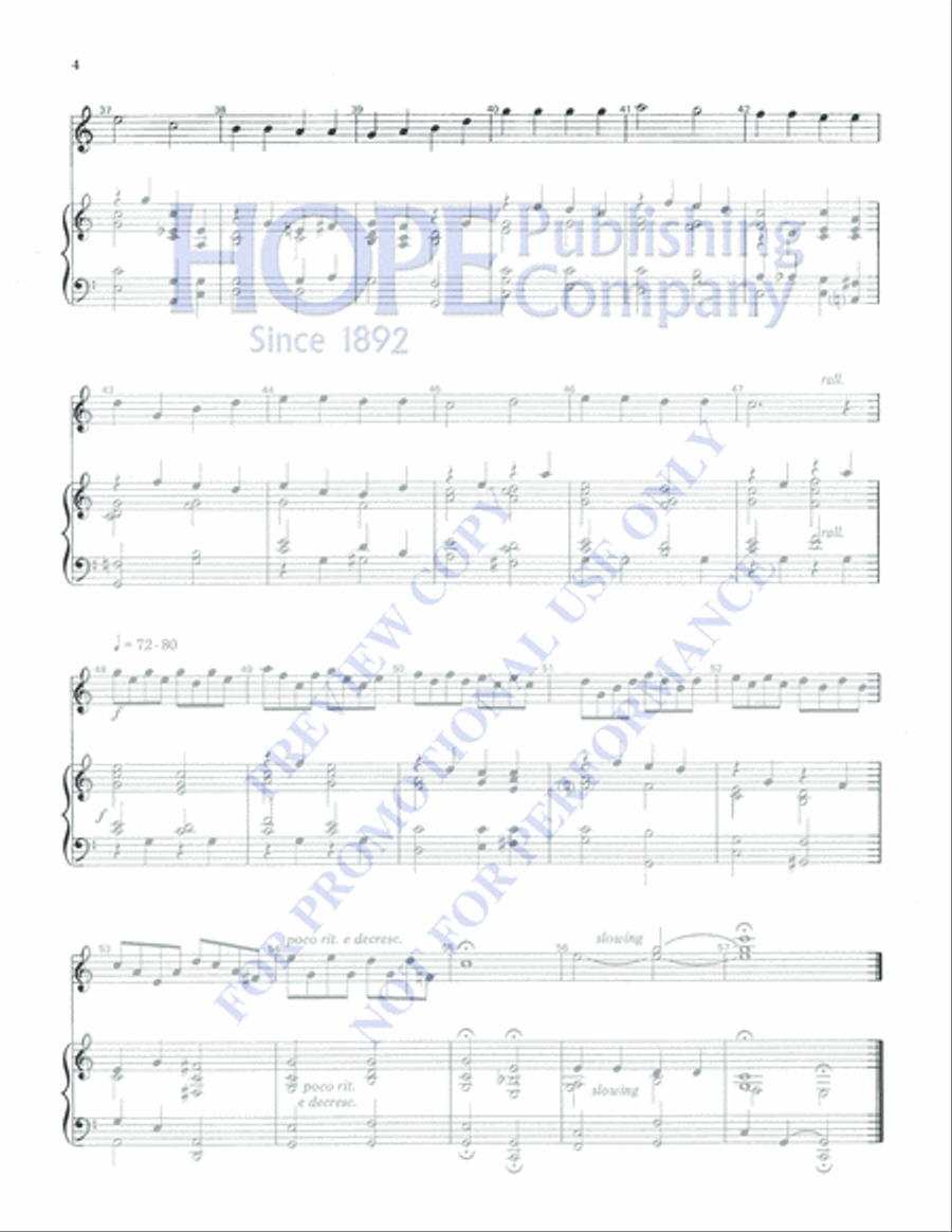 Like a River Glorious Like a River Glorious Percussion scores gallery preview page 4