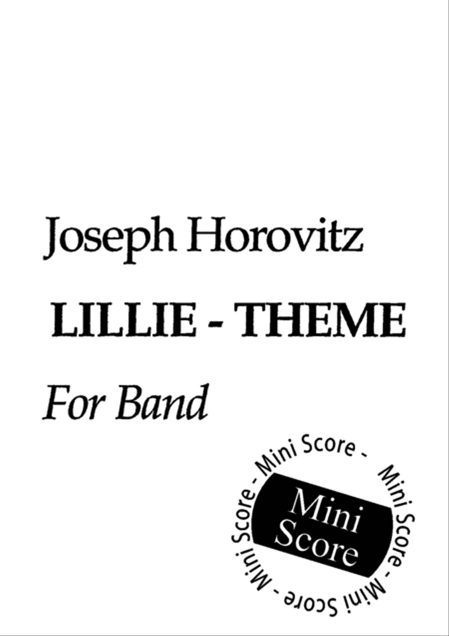 Lillie Theme Lillie Theme Concert Band scores gallery preview page 3
