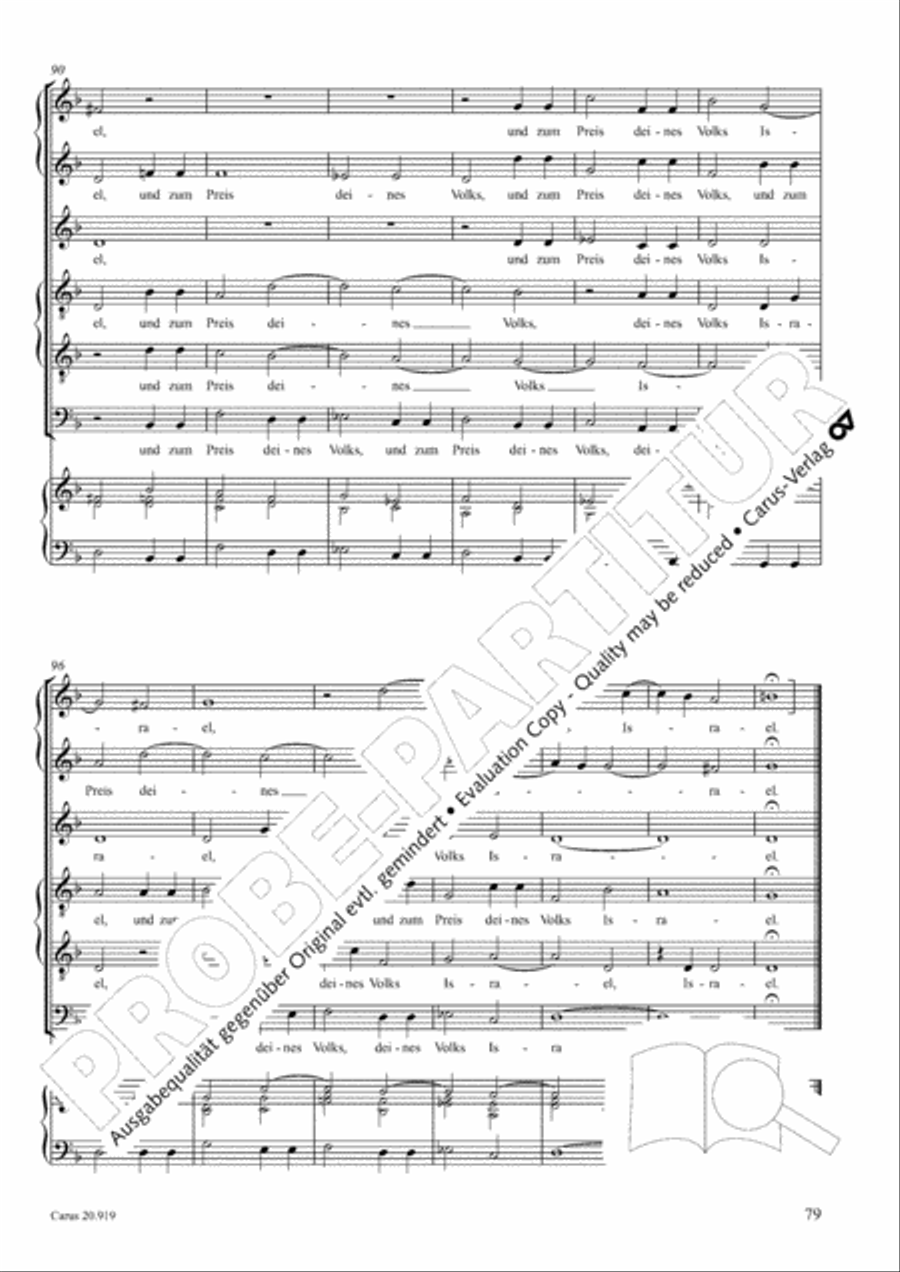 Opera varia I. Works with 1-7 parts (Complete edition, vol. 19) [Werke mit 1-7 obligaten Stimmen] Score scores gallery preview page 136