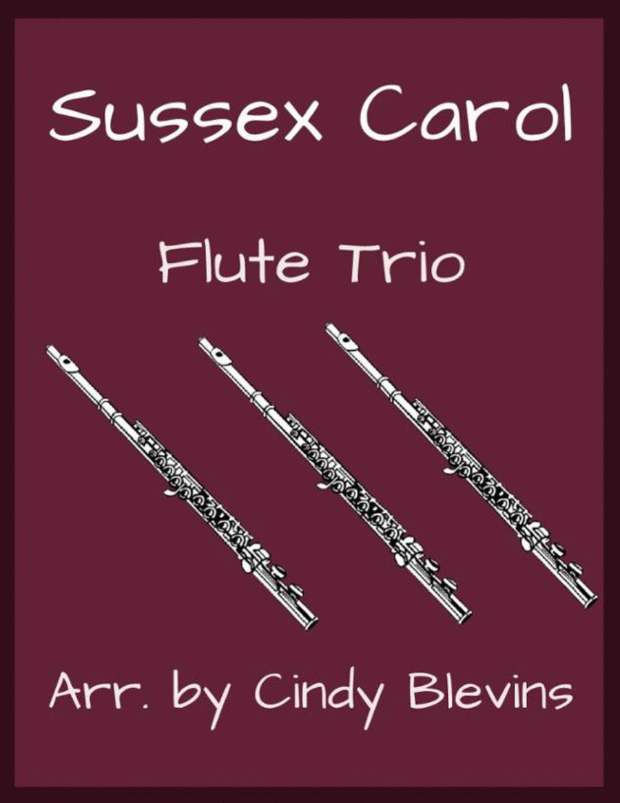 Sussex Carol, for Flute Trio image number null