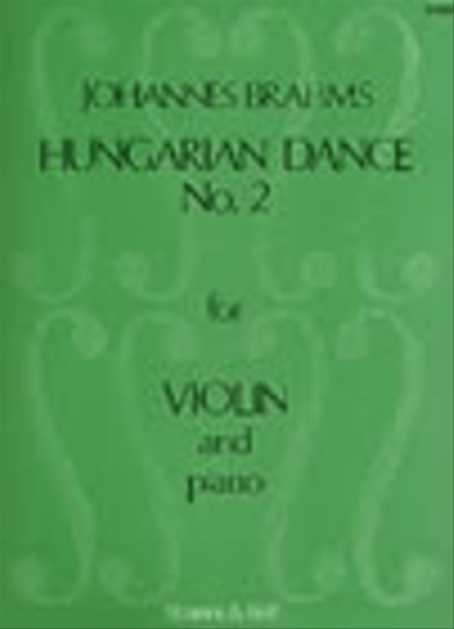 Hungarian Dance No. 2 arranged by J. Hubay for Violin and Piano Violin Solo scores gallery preview page 1