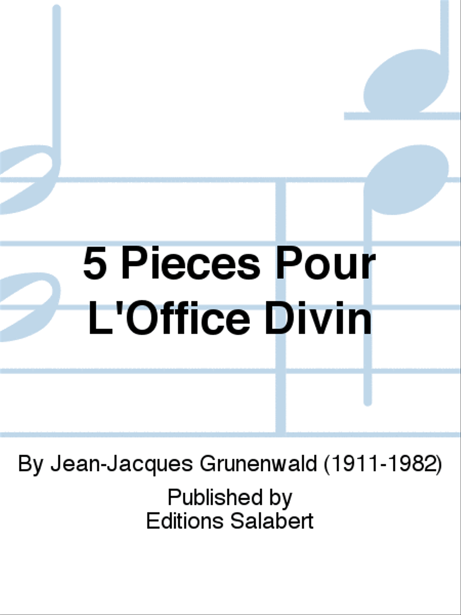 5 Pieces Pour L