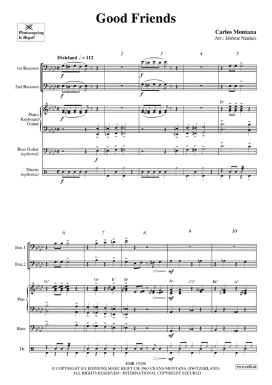 Good Friends Bassoon scores gallery preview page 3
