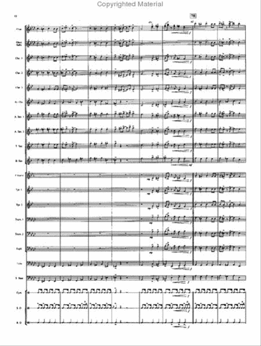 Woodwind Marmalade Woodwind Marmalade Concert Band scores gallery preview page 10
