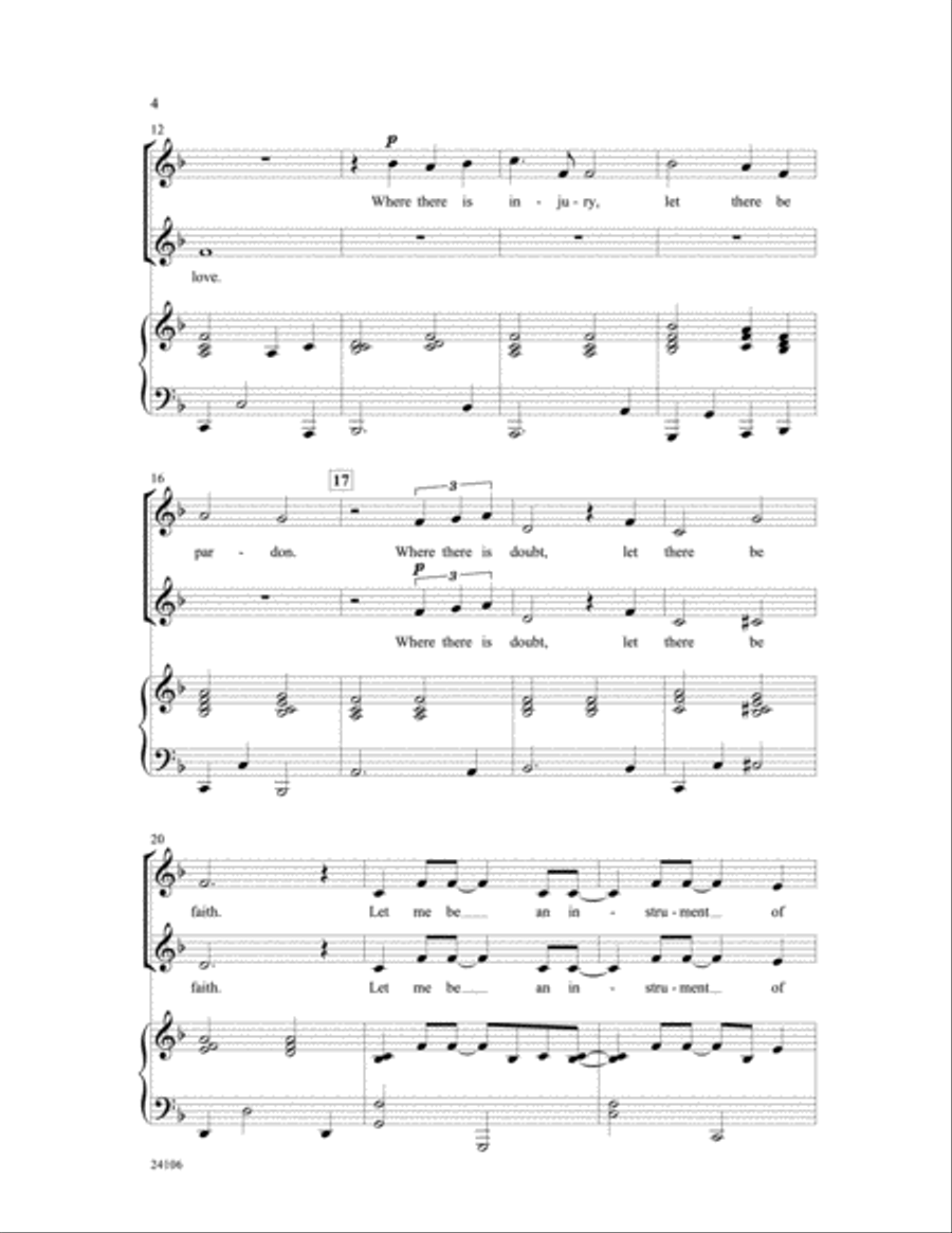 Instrument of Peace Instrument of Peace 2-Part scores gallery preview page 3