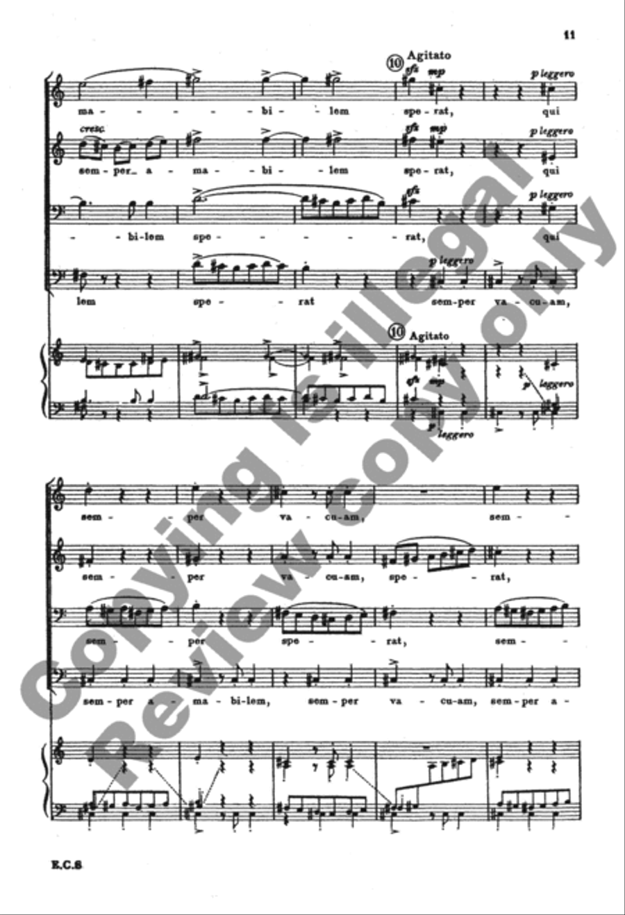 Quis multa gracilis Quis multa gracilis TTBB scores gallery preview page 10