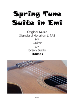Spring Tune Suite in Emi - Sheet Music + TAB