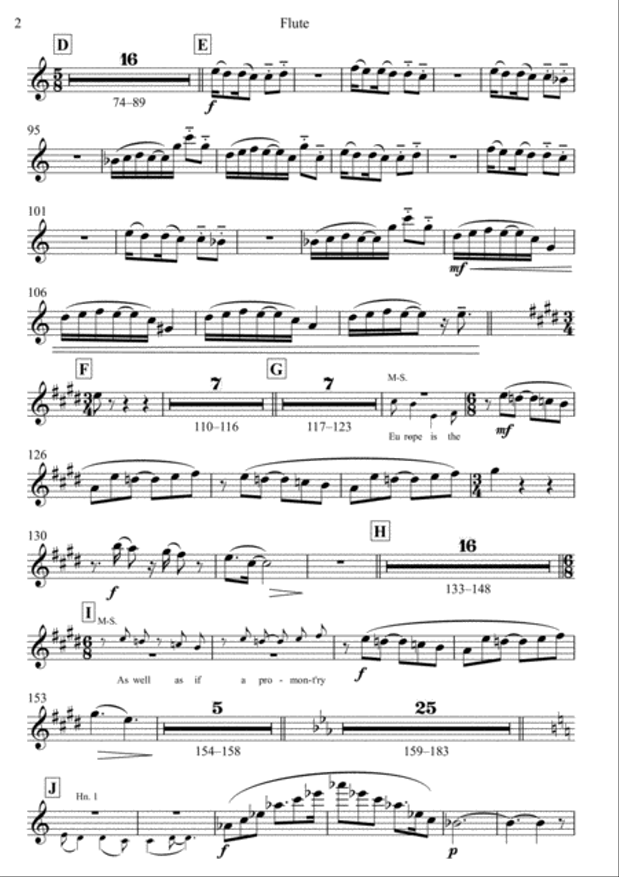 Meditation XVII - Parts Meditation XVII - Parts Chamber Orchestra scores gallery preview page 5