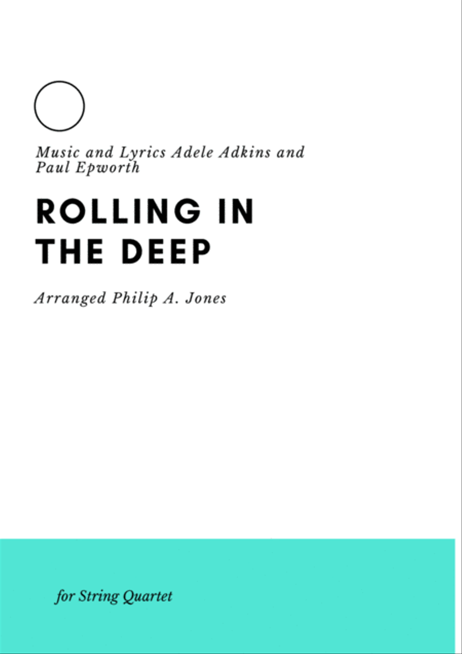 Rolling In The Deep String Quartet scores gallery preview page 1