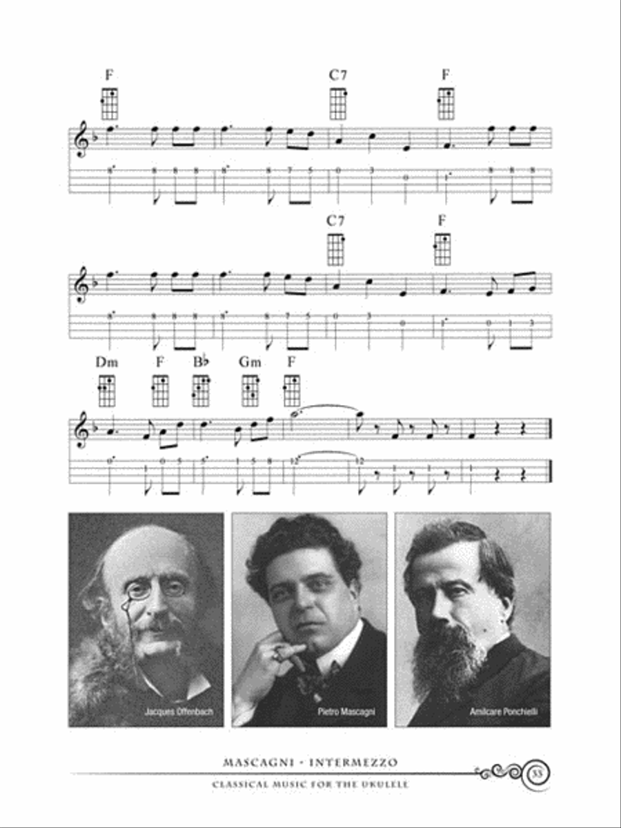 Classical Music for the Ukulele Ukulele scores gallery preview page 6