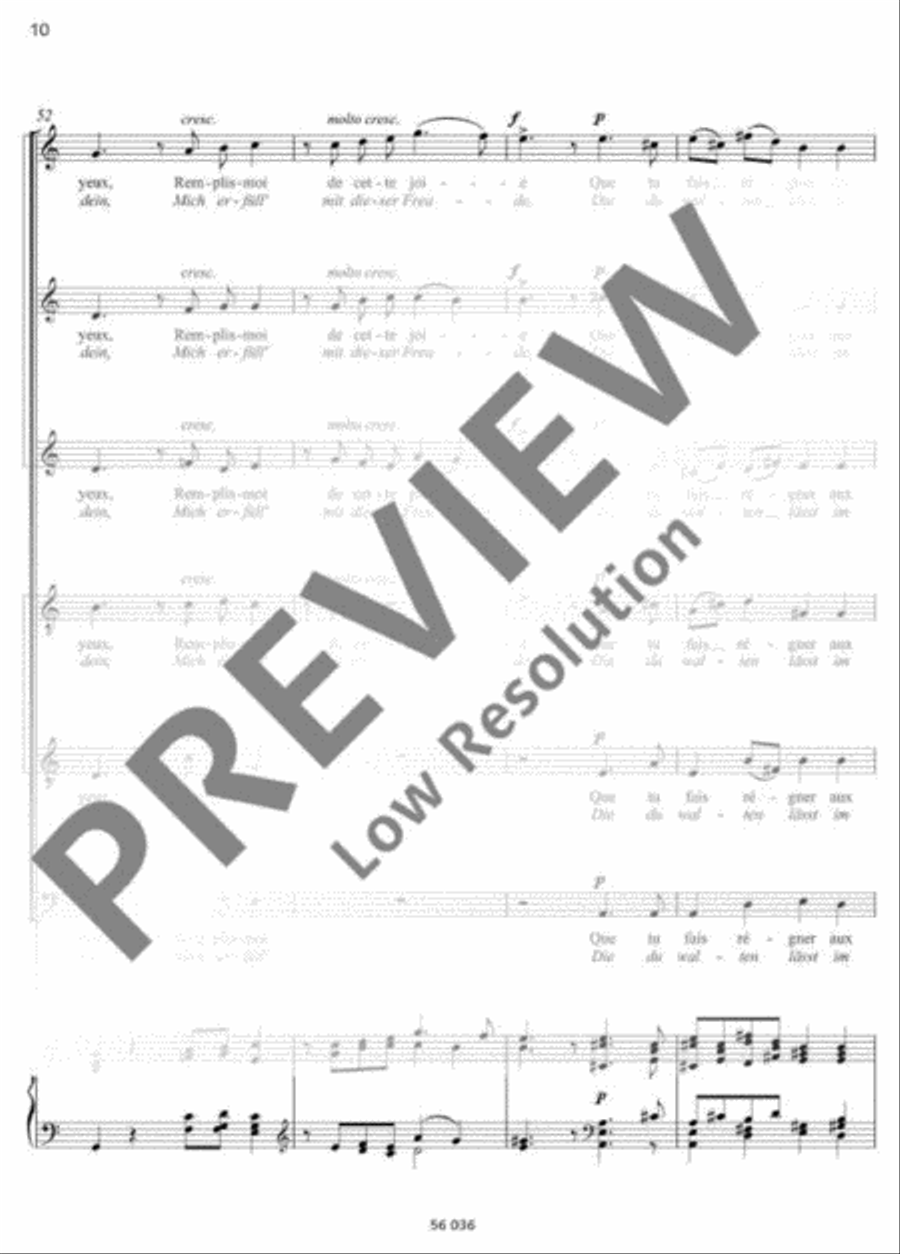 Cantique Cantique TTB scores gallery preview page 11