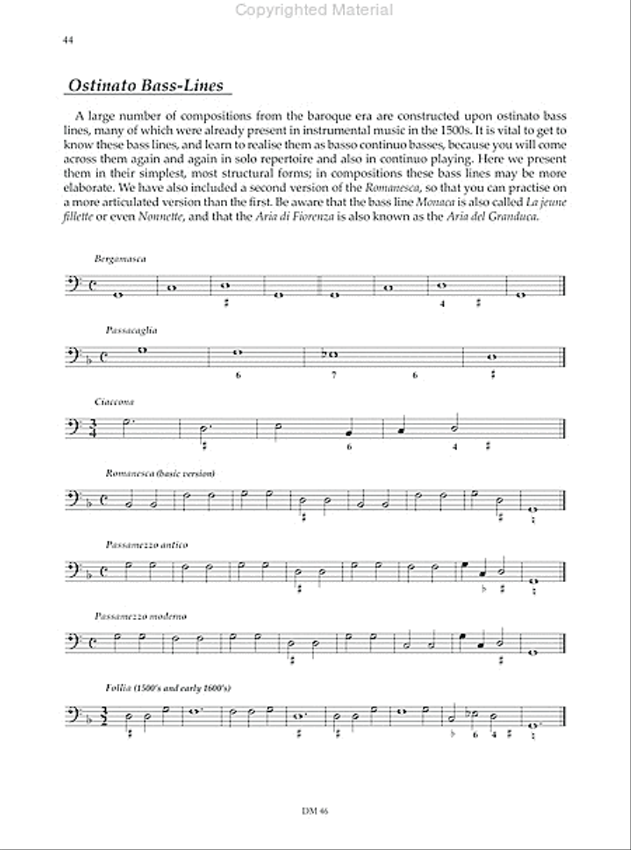 A Tutor for the Theorbo Theorbo scores gallery preview page 4