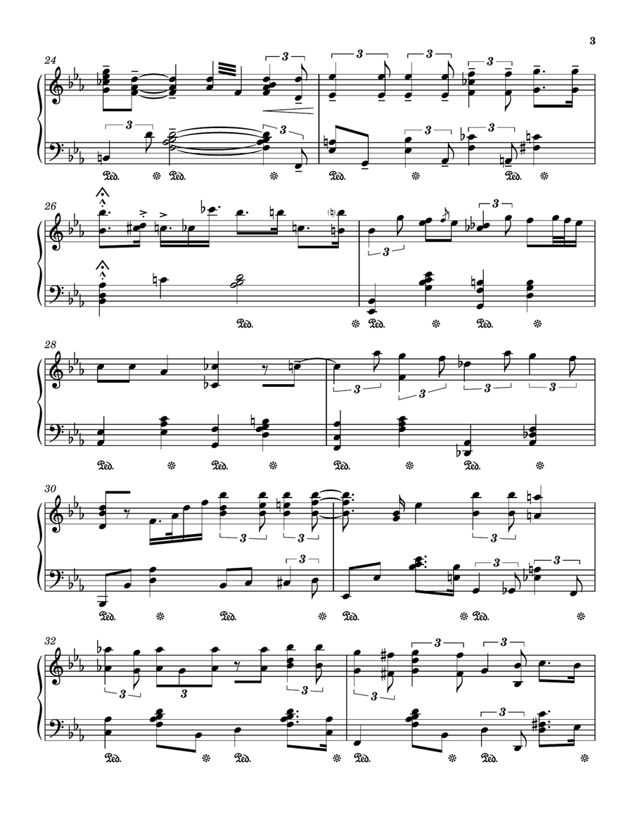 Everybody Loves Somebody Piano Solo scores gallery preview page 3
