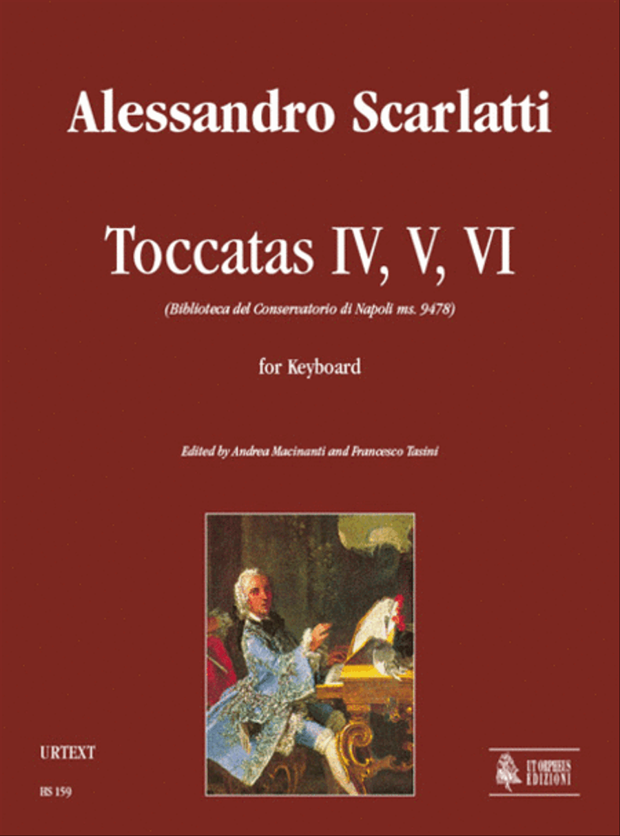 Toccatas IV, V, VI (Biblioteca del Conservatorio di Napoli ms. 9478) for Keyboard Harpsichord scores gallery preview page 1