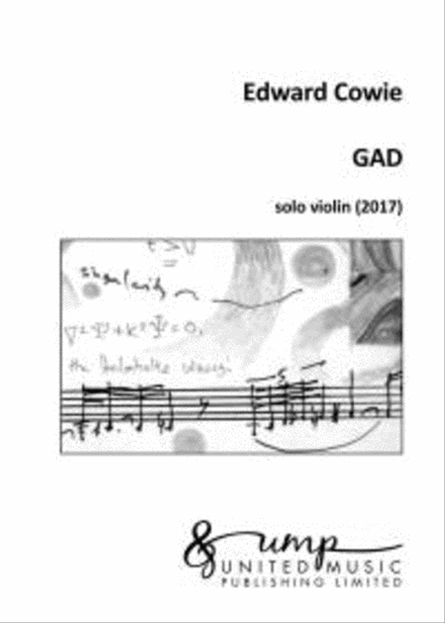 GAD - Very Highly Strung Music Violin Solo scores gallery preview page 1