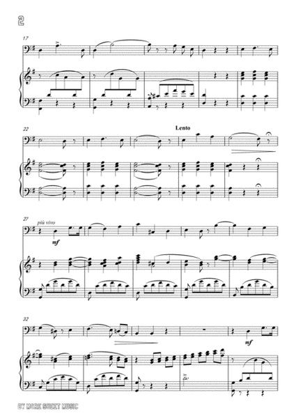 Bellini-Sogno d'infanzia,for Cello and Piano image number null