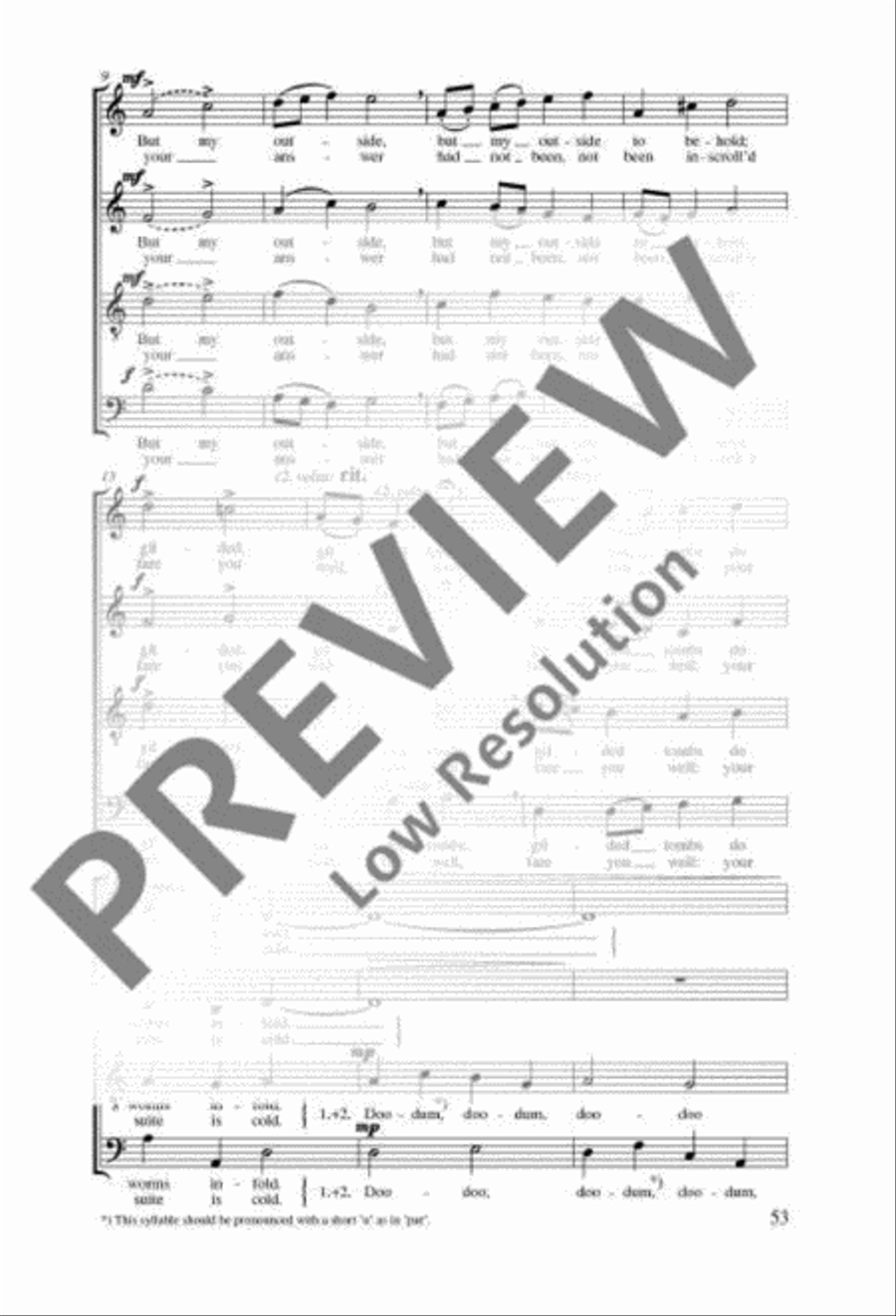All that glisters is not gold 4-Part scores gallery preview page 3
