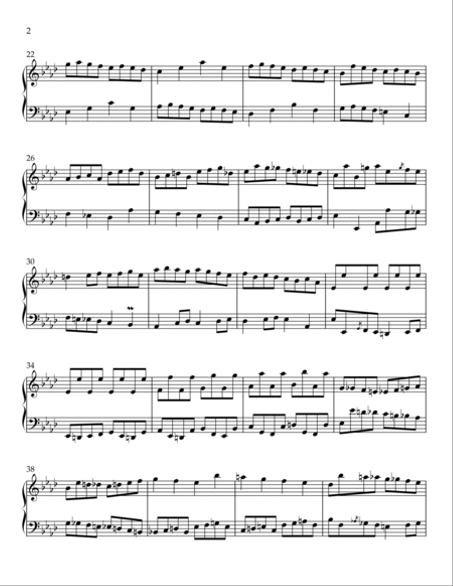 Invention in F minor Piano Method scores gallery preview page 2