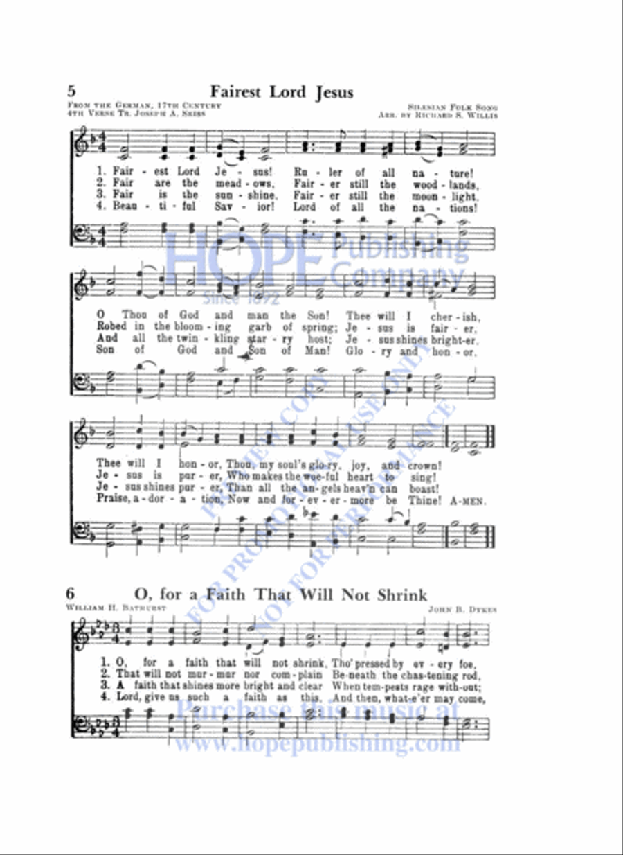 Favorite Hymns of Praise
