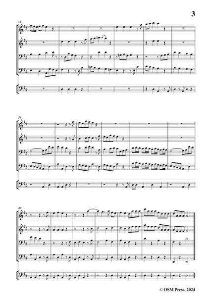 Boyce-Brisk,for Brass Quartet(2 Trumpets,2 Trombones and Timpani) image number null