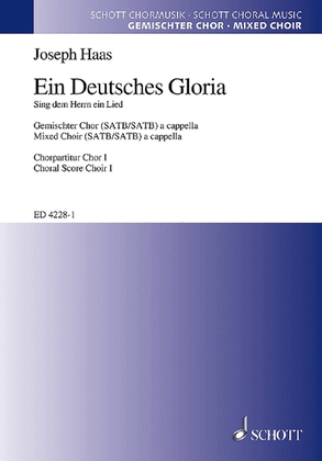 Haas J Ein Deutsches Gloria Op86