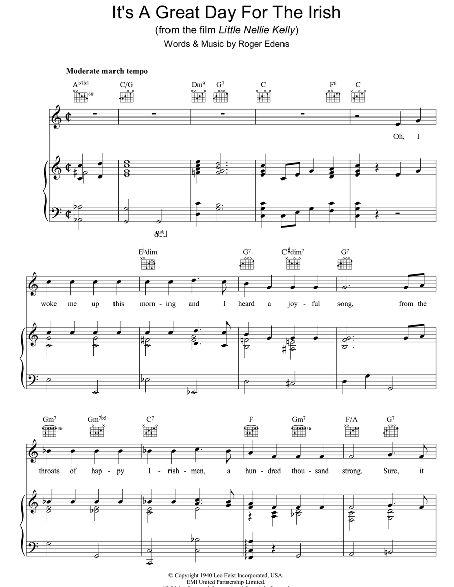It's A Great Day For The Irish Guitar scores gallery preview page 1