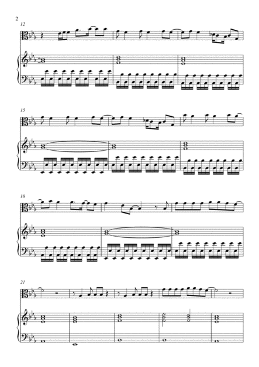 Stupid Love String Duet scores gallery preview page 2
