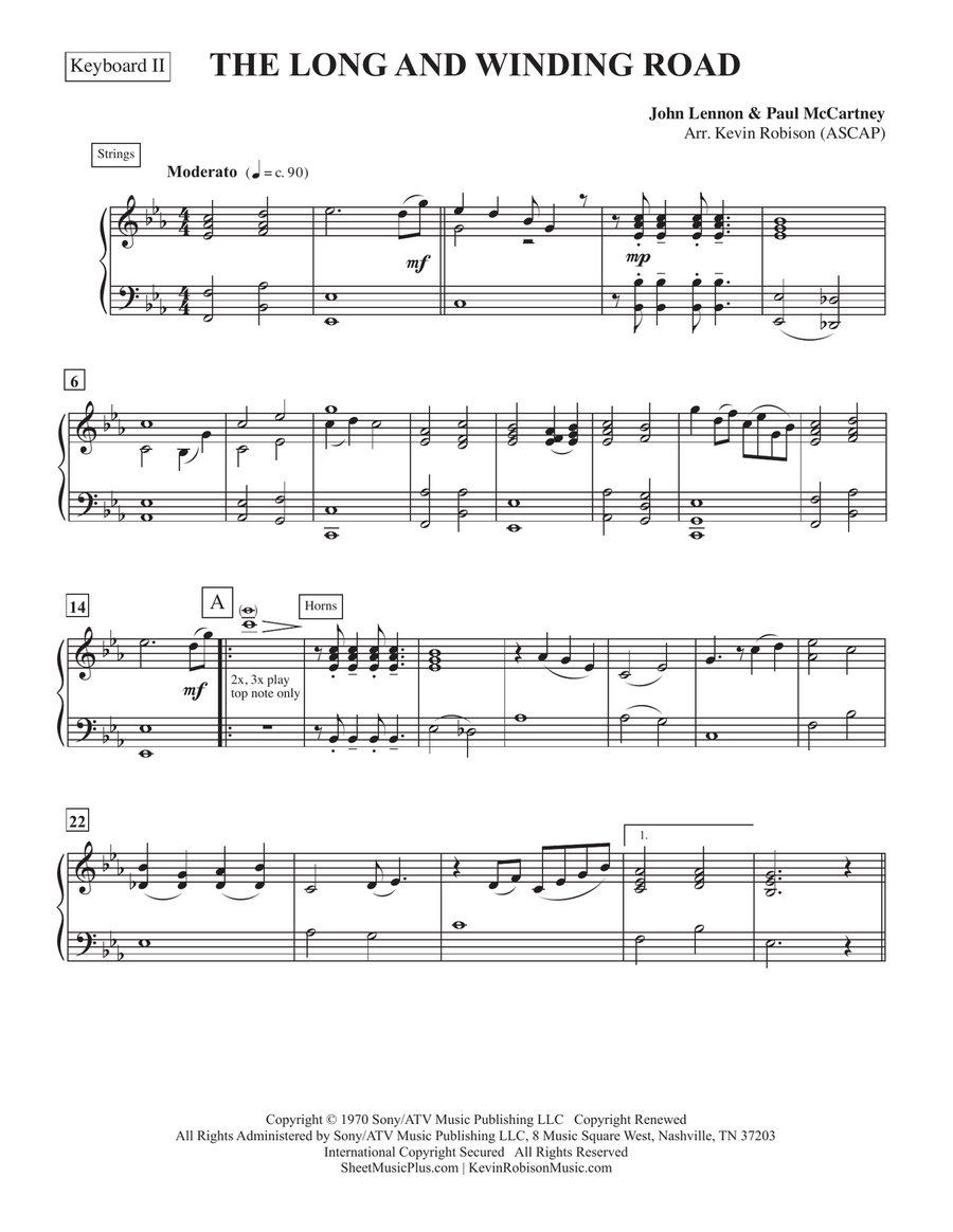 The Fool On The Hill Small Ensemble scores gallery preview page 2