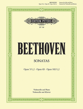 Book cover for Sonatas - Cello and Piano (Complete)