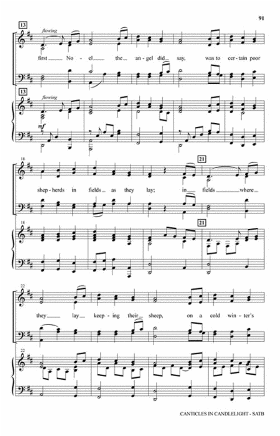 Canticles in Candlelight Chamber Orchestra scores gallery preview page 9