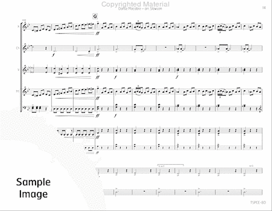 Danse Macabre Percussion Ensemble scores gallery preview page 18