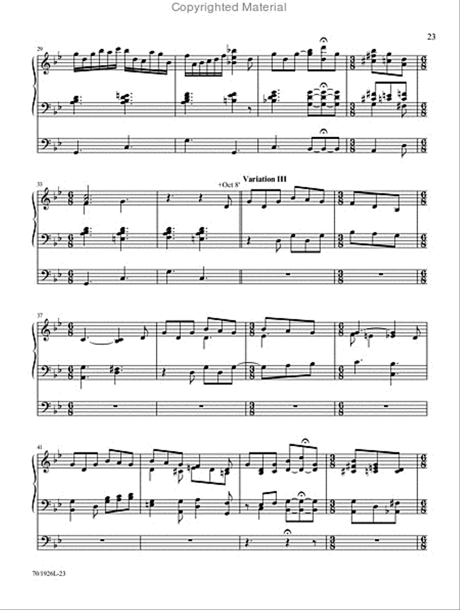 The Heart and Soul of Christmas Organ Solo scores gallery preview page 14