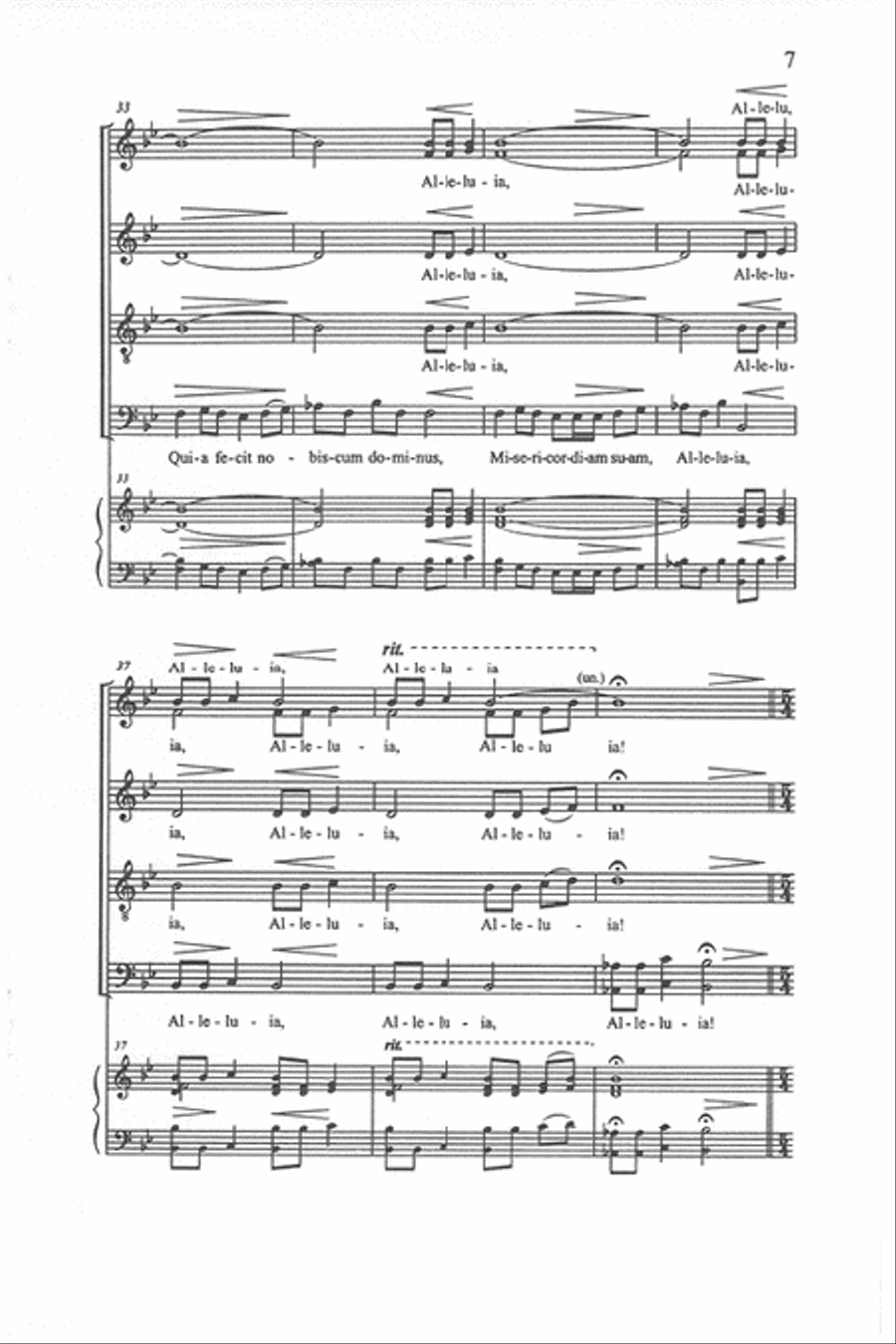 Plaudite Divisi scores gallery preview page 6