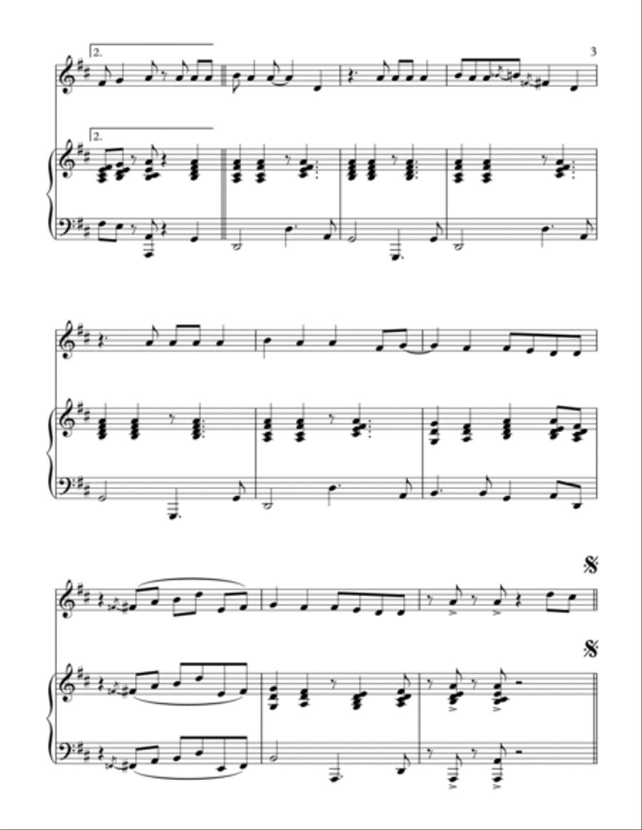 Fields Of Gold Clarinet Solo scores gallery preview page 4