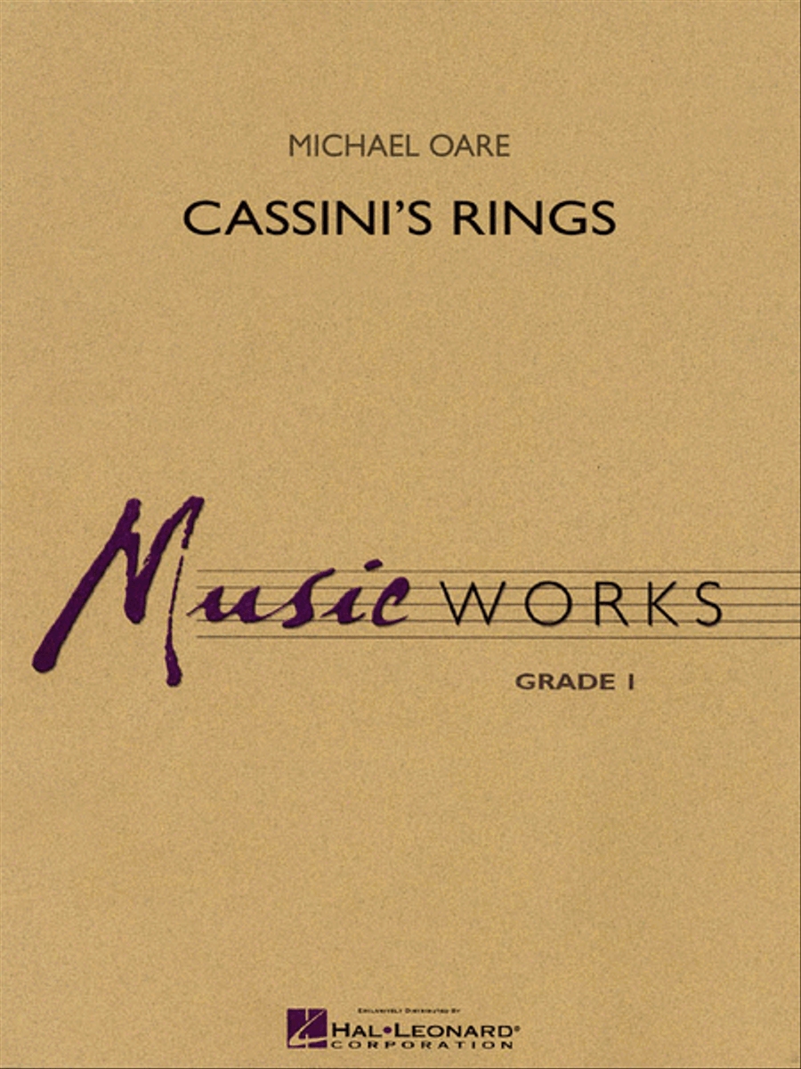 Cassini's Rings Concert Band scores gallery preview page 1